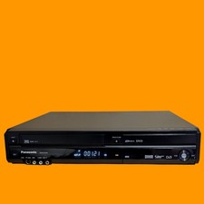 Panasonic DMR-EZ49V Black DVD & VHS Recorder Combo Fully Working
