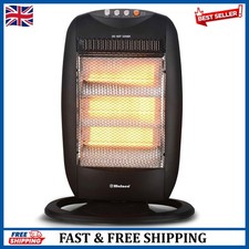 Electric 3 Bar Halogen Heater