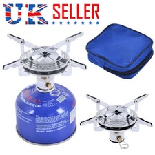 Portable Gas Burner Fishing Outdoor Cooking Camping Picnic Cook Stove Tool UK