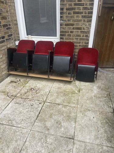Antique cinema chairs 1 - chairs, 3+1