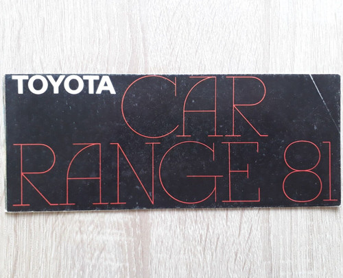 Toyota range brochure 1981 - toyota,