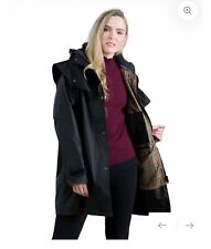 Jack Murphy Cotswold Equestrian Country Navy Mac Coat Jacket Size 12 RRP 145