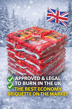 1 Tonne smokeless coal -