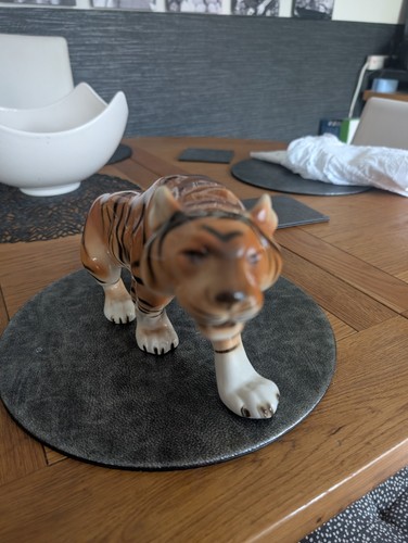 Royal dux tiger figurine 312 - figurine, #312