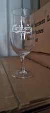2 Carlsberg Pint Glasses