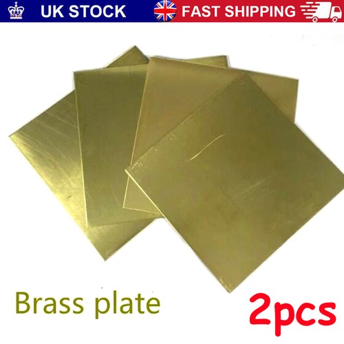 2pcs brass sheet - sheet, plate