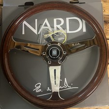 Nardi Mahogany Wood Classic Steering Wheel