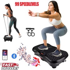 Vibration Plate Power Body Shaker Vibrating Machine Massager Platform Exercise*'