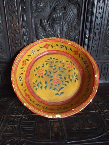 Antique indian papier mache - indian,