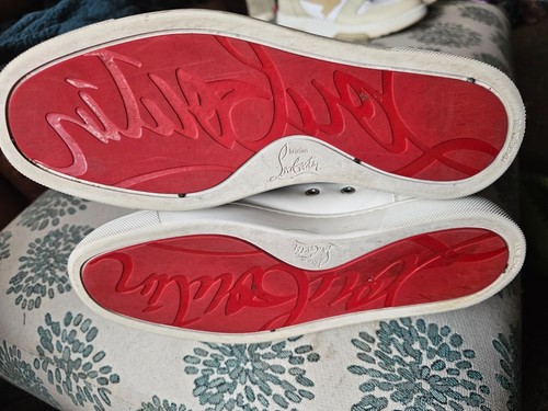 Christian louboutin white calf - louboutin,