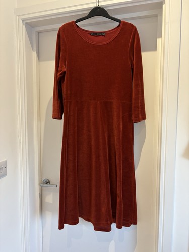 Gudrun sjoden rust velour - rust,