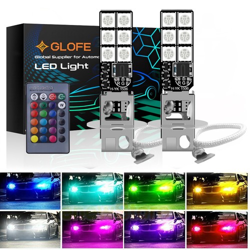 5050 rgb 12smd led auto - h3,