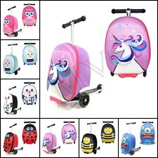Unisex Kids Scooter Suitcase