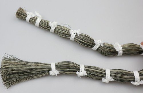 250g natural gray horsehair - 250g,