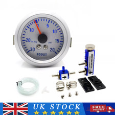 2" 52mm 0~20Psi Turbo Boost Gauge Car Pressure Meter with Boost Controller Kit  