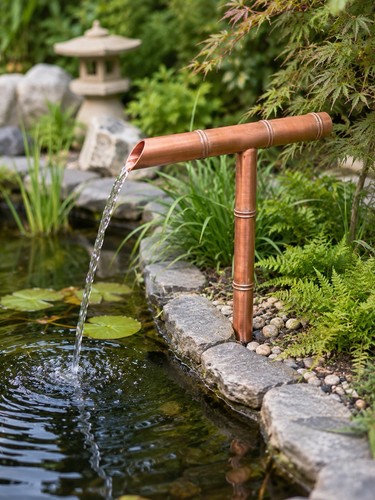30cm copper japanese water - japanese,