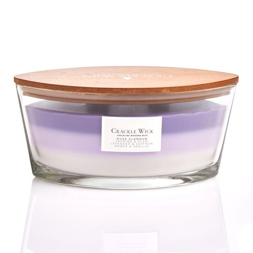 Crackle wick scented - crackle, wooden