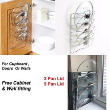 WALL DOOR CUPBOARD SAUCEPANS