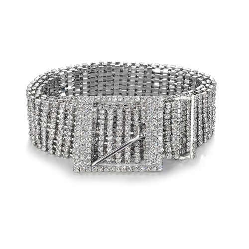 Bling crystal waistband metal - bling,
