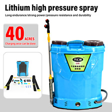 20L Electric Knapsack Pressure Sprayer Garden Rechargeable Battery Cordless