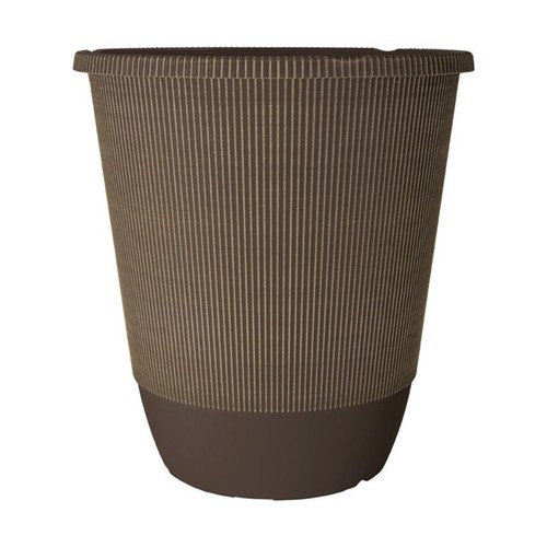 Round maple plastic plant - maple,