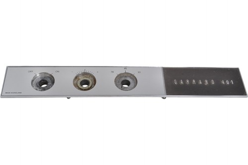 Garrard 401 control - garrard,