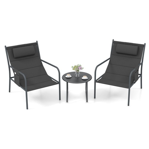 Costway piece outdoor bistro - 3,