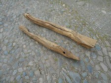 TWO VERY RUSTIC ANTIQUE