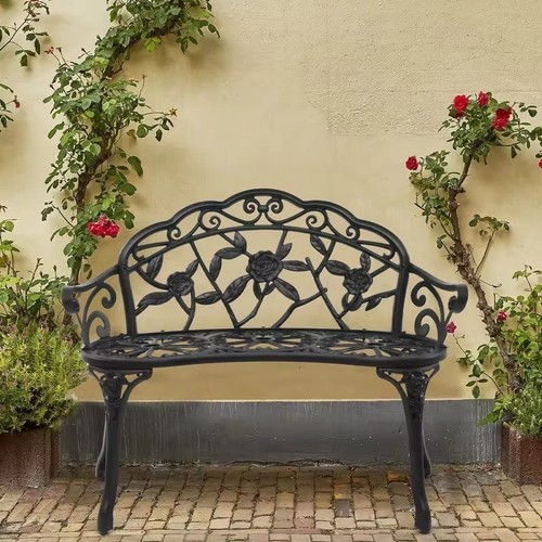 Seater cast metal garden - 2,