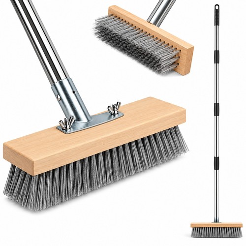 Wire broom brush floor - 55",