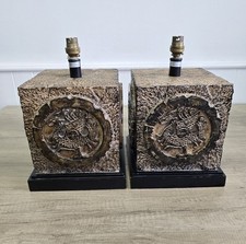 Large Vintage Resin Chinese