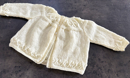 New hand knitted baby matinee - baby,