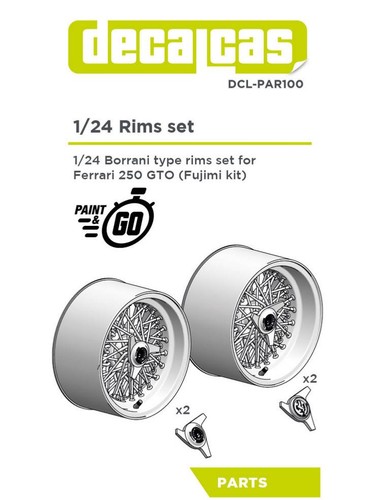 Wheels borrani 250 gto - wheels,