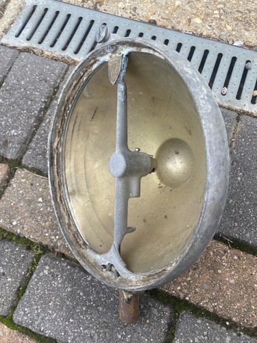 Vintage marchal headlamp - marchal, 10”