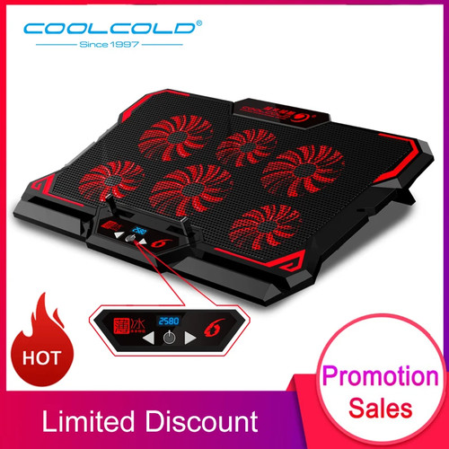 Gaming laptop cooling pad six - cooling,