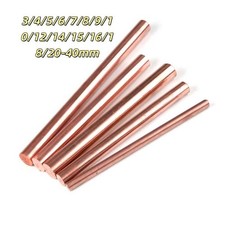 Copper Round Solid Rod Bar Ø