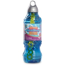 Gazillion Bubbles Giant Premium Bubble Solution 1 Litre with Wand for Ages 3+