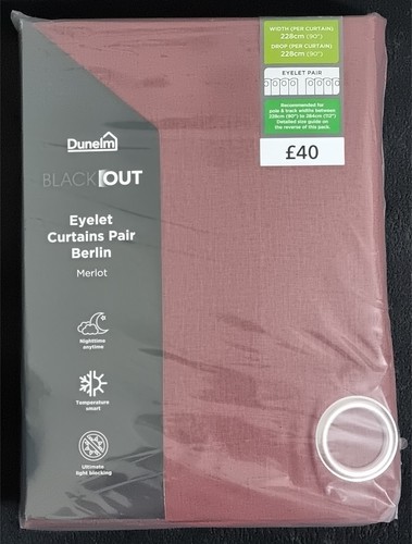 Dunelm berlin blackout - dunelm,