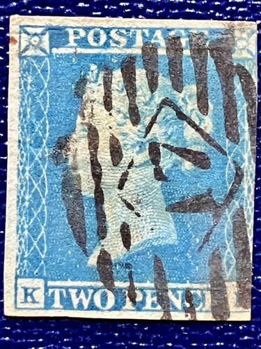 Two penny blue - two,