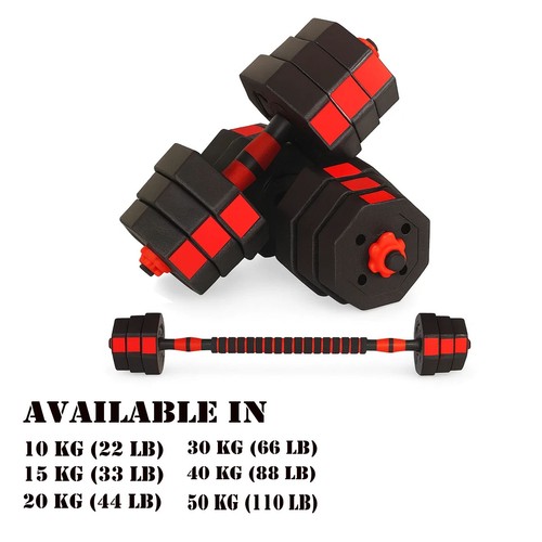 Adjustable dumbbells octagonal - dumbbells,
