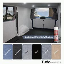2 metre wide 4-Way Stretch Lining Carpet + adhesive for Camper Van Car Interior 