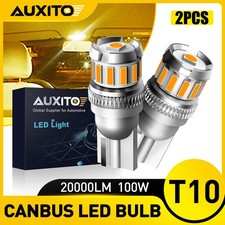 2X AUXITO LED Amber 168 194