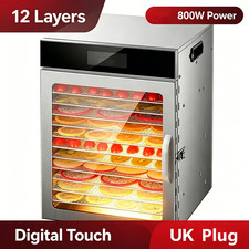 12 Tray Food Dehydrator 800W |
