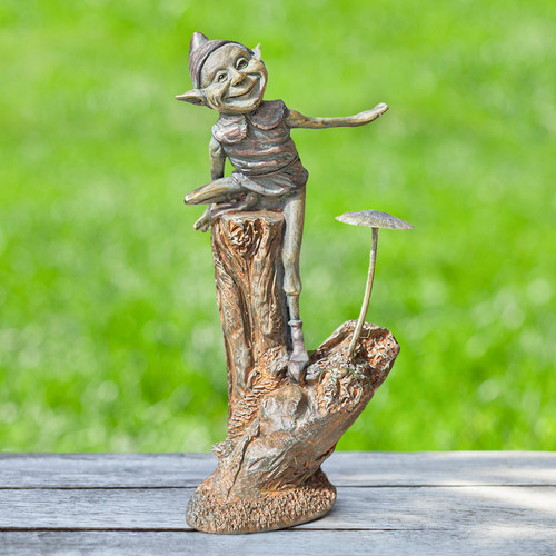 Garden elf ornament statue - garden,