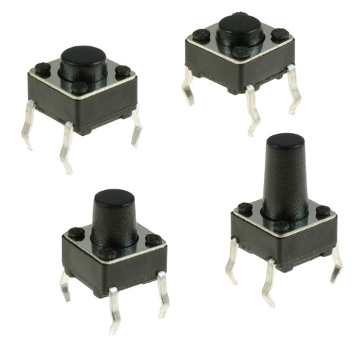 25x 6x6mm tactile - 6x6mm,