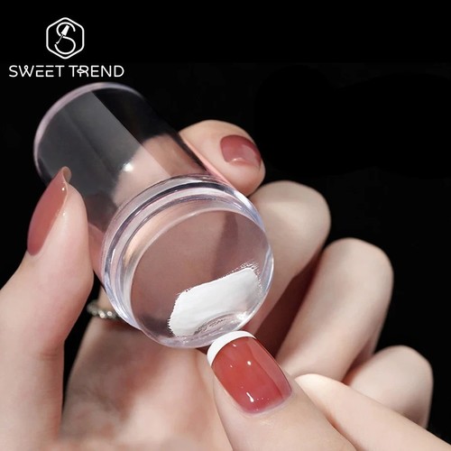 1pc transparent silicone nail - 1pc,