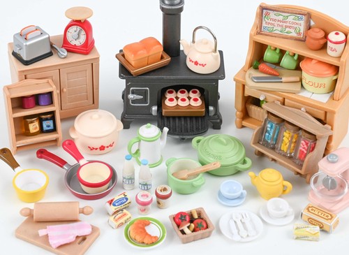 Sylvanian kitchen accessories - sylvanian,