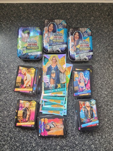 Wwe slam attax trading cards - attax,