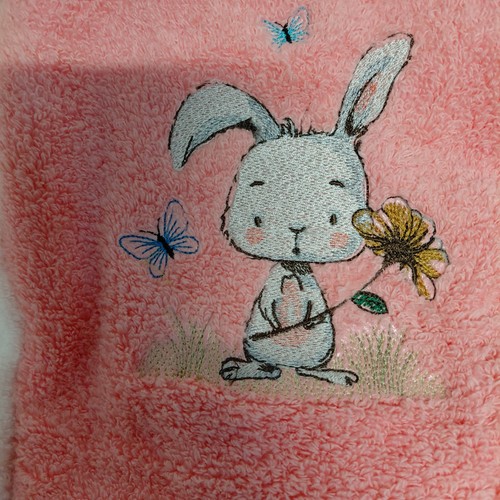 Embroidered towels