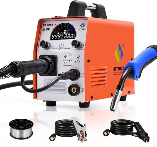 Mig welder gas gasless - 4, in